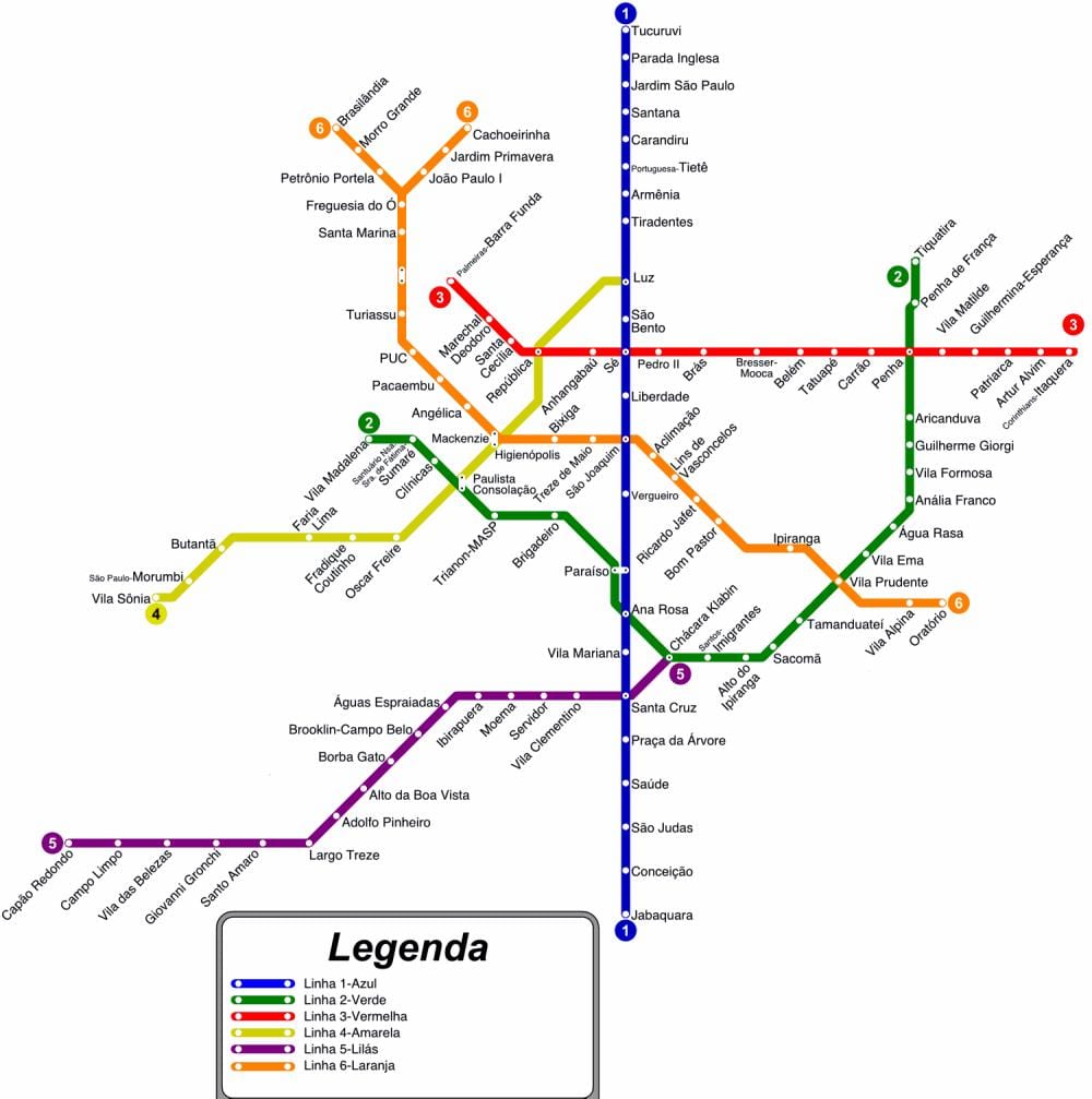 карта на корк в Сао Пауло