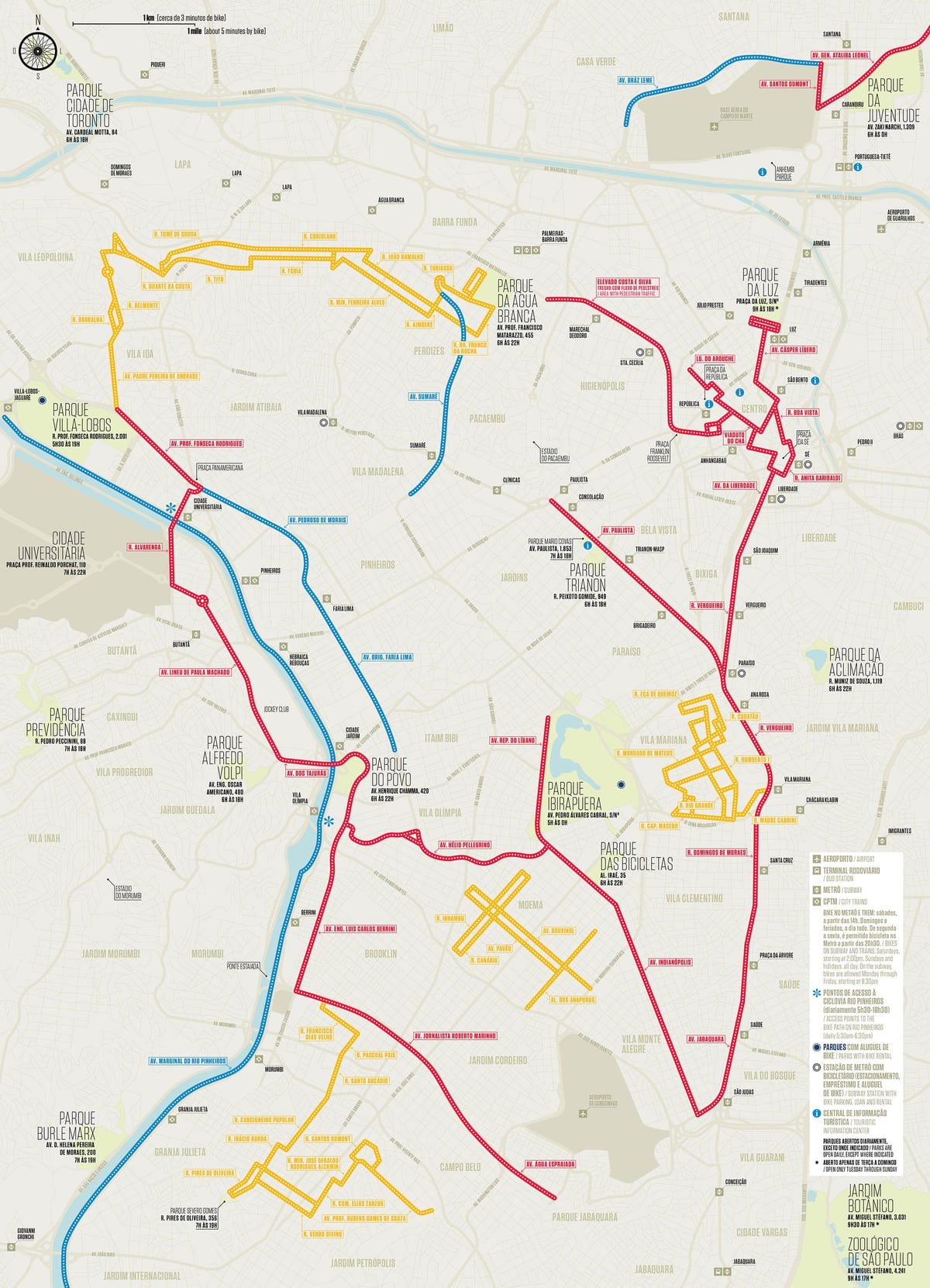 Сао Пауло наем картата