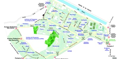 Сао Пауло училищната картата