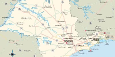Сао Пауло картата